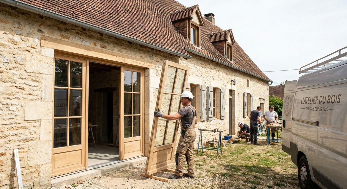 Projet de Menuisier - Photo 1